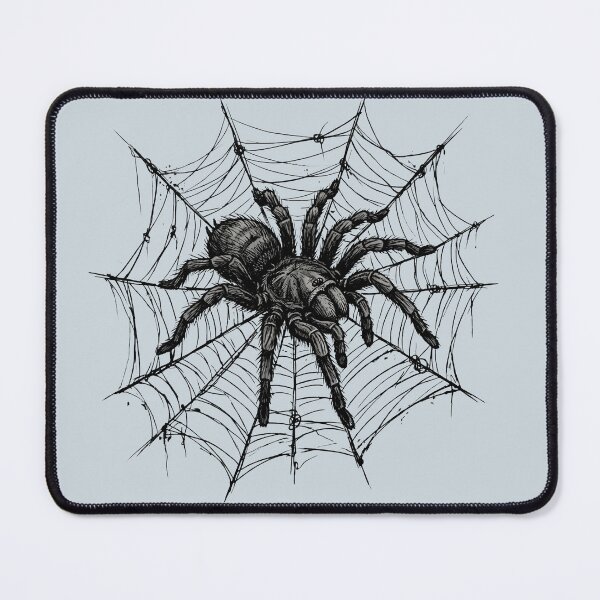 Item preview, Gothic Tarantula on Spiderweb Dark Aesthetic designed and sold by digitalbob60.
