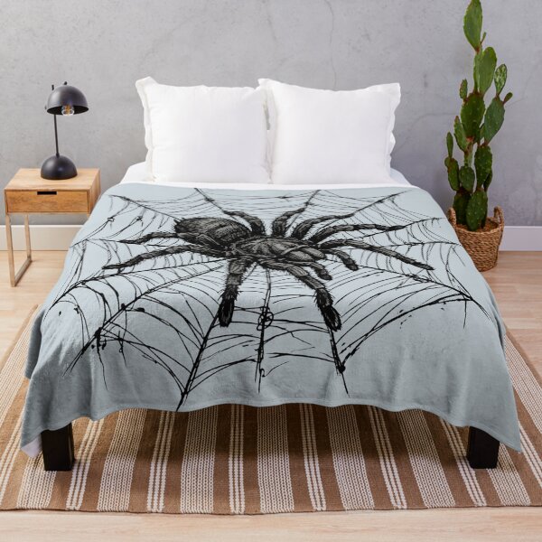 Item preview, Gothic Tarantula on Spiderweb Dark Aesthetic designed and sold by digitalbob60.