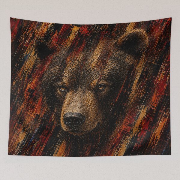 Item preview, Majestic Bear Emerging Abstract designed and sold by Ingorgia Studio.