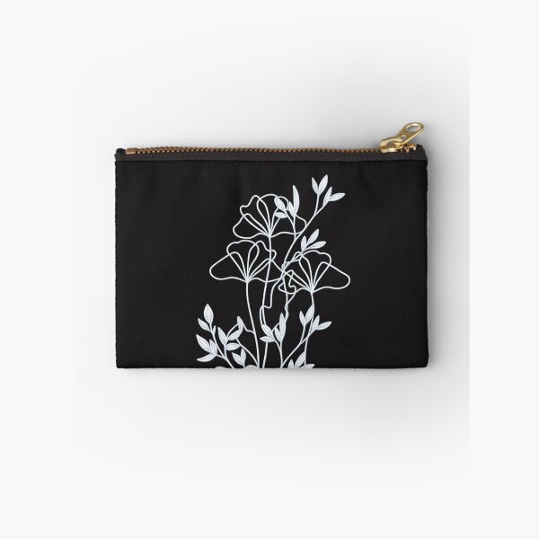 Item preview, Pearlescent White‑Silver Botanical Line Art – Minimalist Transparent Floral Illustration designed and sold by EdgeSphere.