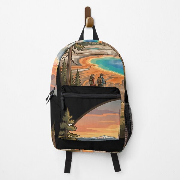 Item preview, Yellowstone Golden Sunset Vintage National Park Travel designed and sold by KristenosNehk.