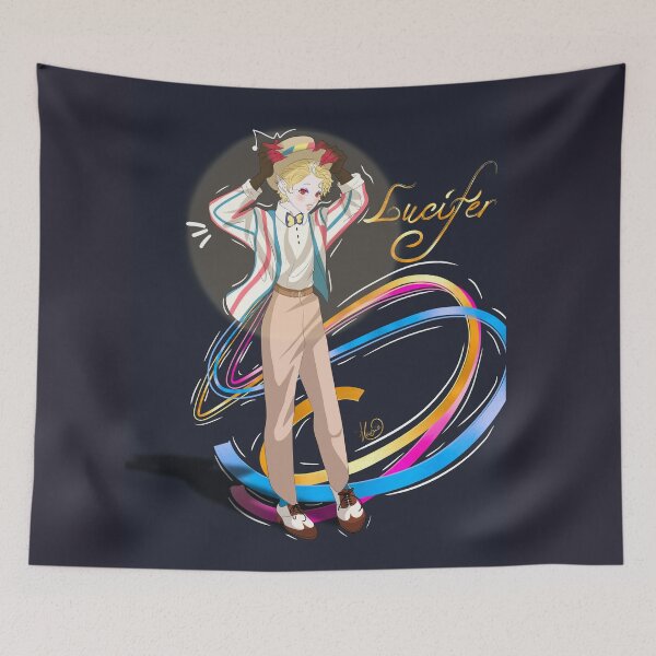 Item preview, Lucifer with the flag of pansexuality designed and sold by ソフィア.