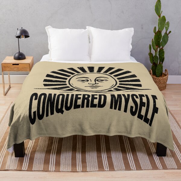 Item preview, Conquered Myself Rising Sun Vintage designed and sold by SplashTastic.
