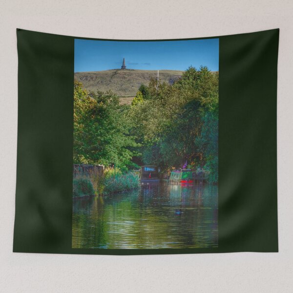 Item preview, Stoodley Pike from Todmorden Canal designed and sold by Alisonchambers2.