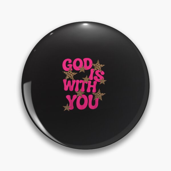 Item preview, God Is With You Christian Faith Shirt Retro Groovy Leopard Print Religious Bible Verse Inspirational Gift designed and sold by kiralynstration.