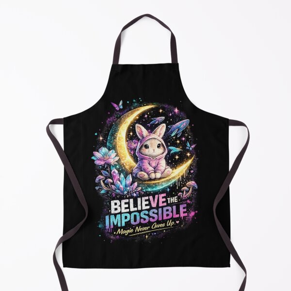 Item preview, Believe the Impossible – Cosmic Rabbit Fantasy Art designed and sold by Dogandesighn.