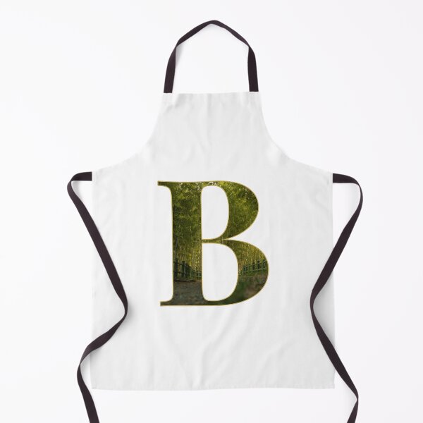 Item preview, Nature Bamboo Forest Monogram Letter B designed and sold by InakaLifePhoto.