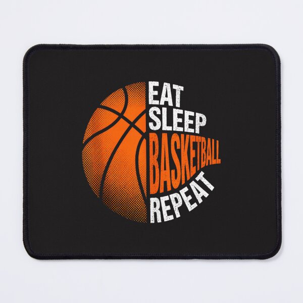 Item preview, Eat Sleep Basketball Repeat Funny Basketball Player Sports Lover Vintage Graphic designed and sold by kiralynstration.