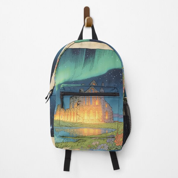 Item preview, Aurora Over the Ancient Abbey designed and sold by KiraChie.