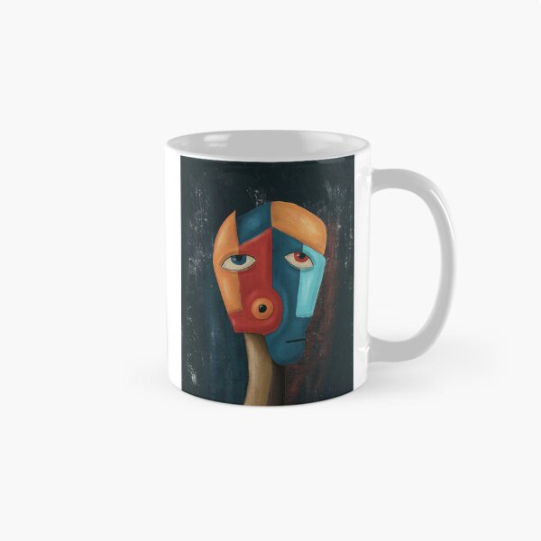 Item preview, Alien Cubist Portrait No. 02 designed and sold by aekritdeach.