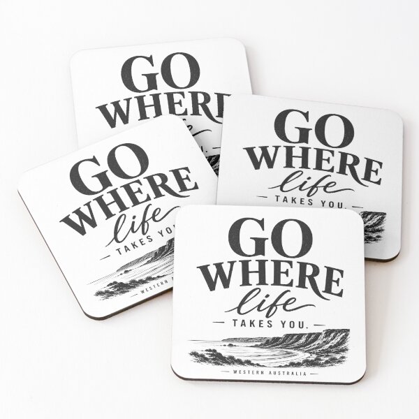Item preview, Go Where Life Takes You WA Western Australia  designed and sold by PamLeeDesign.