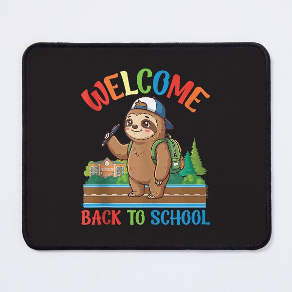 Item preview, Welcome Back to School Cute Sloth Student Kids First Day of School Boys Girls Teacher Classroom Gift designed and sold by kiralynstration.