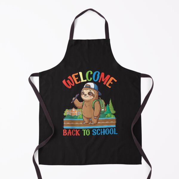 Item preview, Welcome Back to School Cute Sloth Student Kids First Day of School Boys Girls Teacher Classroom Gift designed and sold by kiralynstration.