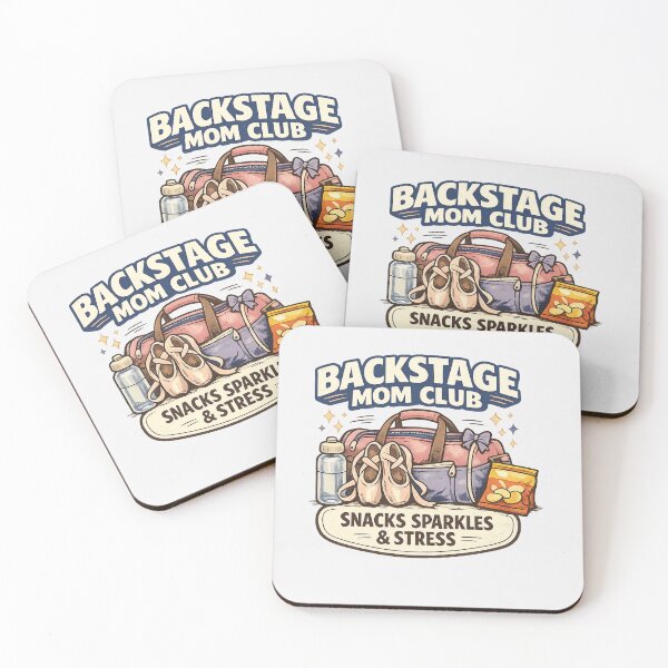 Item preview, Backstage Mom Club Snacks Sparkles And Stress Dance Mom designed and sold by Concrete Coffee Studio.