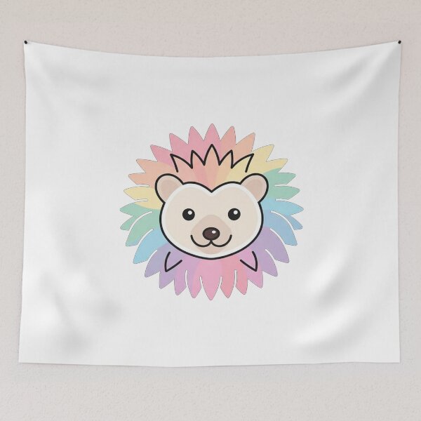 Item preview, Rainbow Pastel Hedgehog designed and sold by Owcomm.