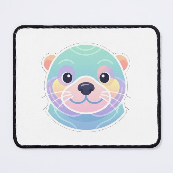 Item preview, Pastel Rainbow Otter designed and sold by Owcomm.
