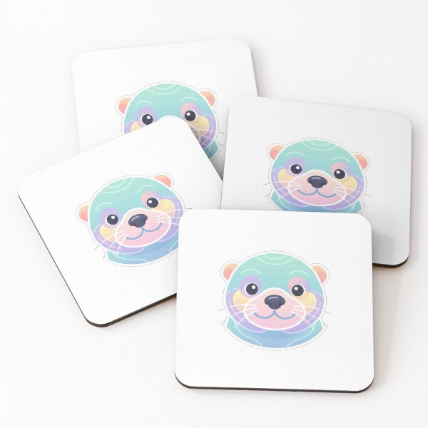 Item preview, Pastel Rainbow Otter designed and sold by Owcomm.