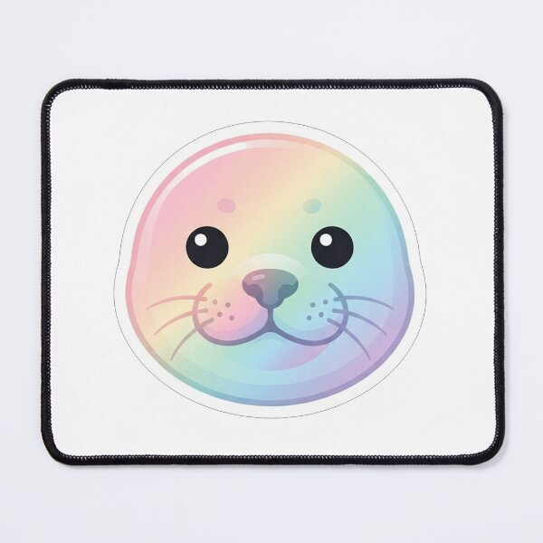Item preview, Iridescent Rainbow Seal Face designed and sold by Owcomm.