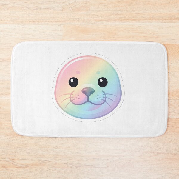 Item preview, Iridescent Rainbow Seal Face designed and sold by Owcomm.