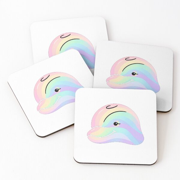 Item preview, Pastel Rainbow Dolphin designed and sold by Owcomm.