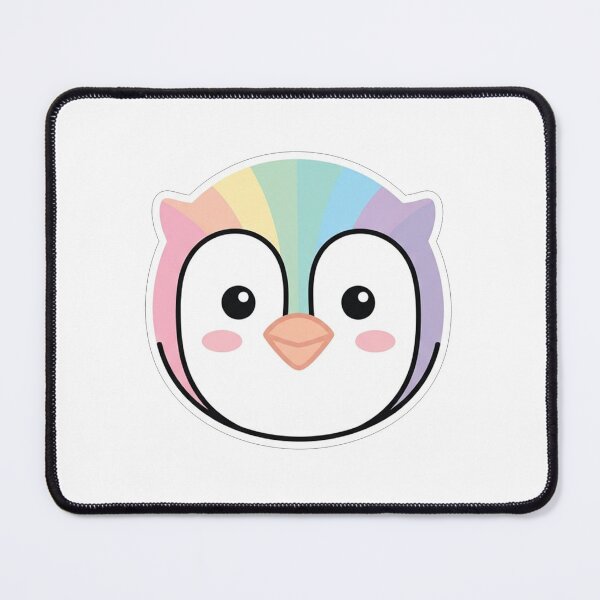 Item preview, Pastel Rainbow Owl designed and sold by Owcomm.