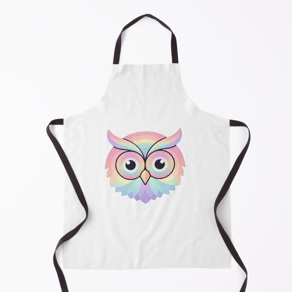 Item preview, Pastel Rainbow Owl designed and sold by Owcomm.