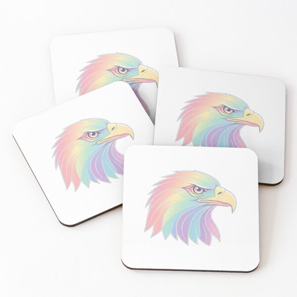 Item preview, Iridescent Bald Eagle Portrait designed and sold by Owcomm.