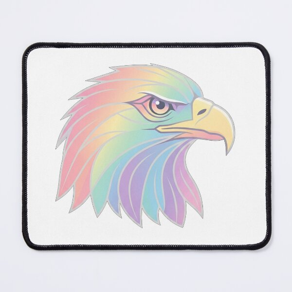 Item preview, Iridescent Bald Eagle Portrait designed and sold by Owcomm.