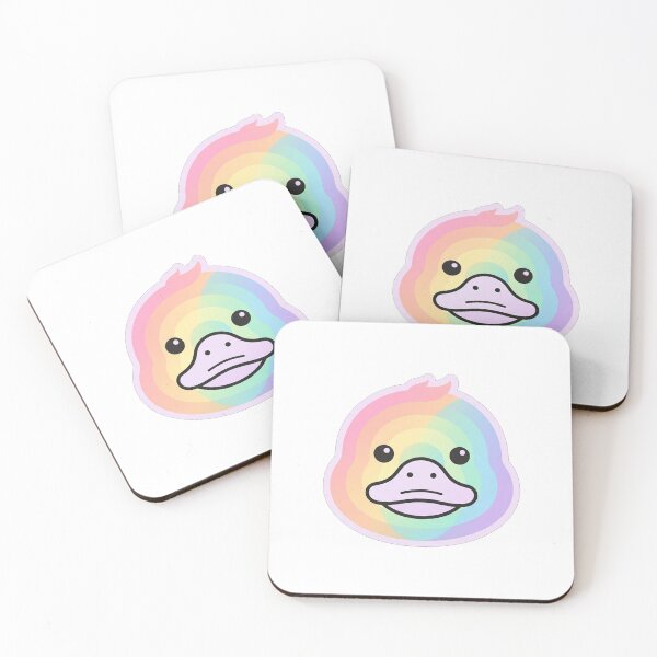 Item preview, Rainbow Pastel Duck Face designed and sold by Owcomm.
