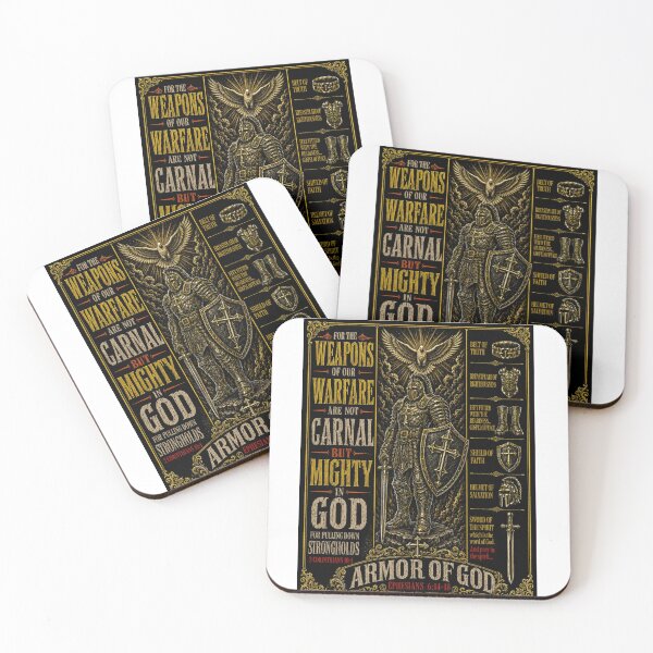 Item preview, For the weapons of our warfare and Armor of God designed and sold by winwesart.
