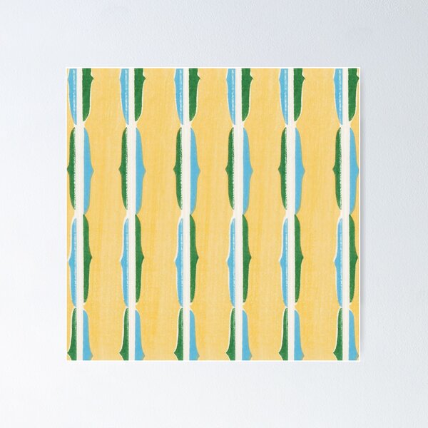 Item preview, Vintage Furuya Korin Shima Shima Japanese Woodblock Print designed and sold by PinUpPizzazz.
