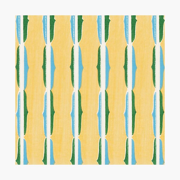 Item preview, Vintage Furuya Korin Shima Shima Japanese Woodblock Print designed and sold by PinUpPizzazz.