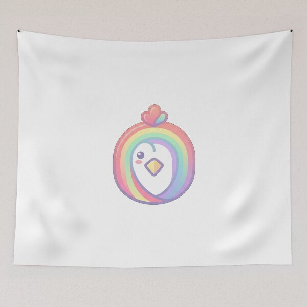 Item preview, Rainbow Heart Chicken designed and sold by Owcomm.