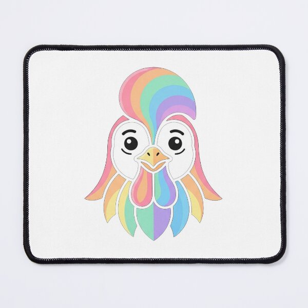 Item preview, Pastel Rainbow Rooster designed and sold by Owcomm.