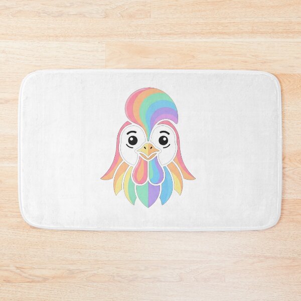 Item preview, Pastel Rainbow Rooster designed and sold by Owcomm.
