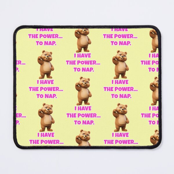 Item preview, Tired bear with the superpower to take a midday nap designed and sold by Mauswohn.