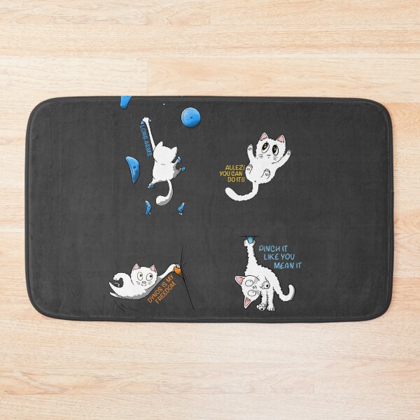 Item preview, White cats are best climbing friends!  designed and sold by Rain Ant.