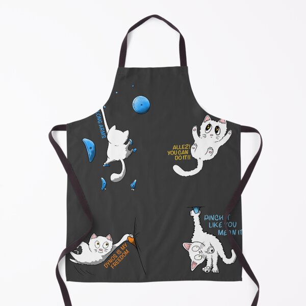 Item preview, White cats are best climbing friends! designed and sold by Rain Ant.