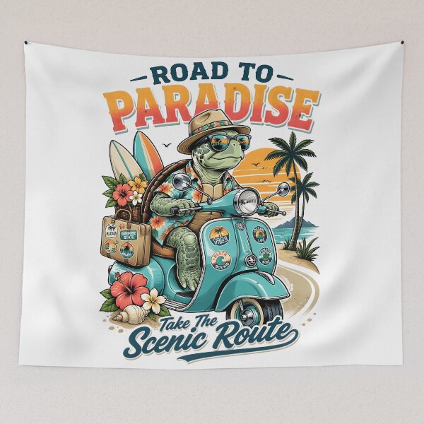 Item preview, Turtle Road To Paradise Scooter designed and sold by Sovereign Supply Co..