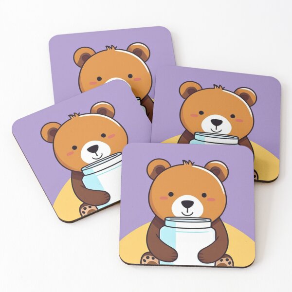 Item preview, Art - Kawaii Style Bear, Modern Digital Illustration designed and sold by World-Pets.