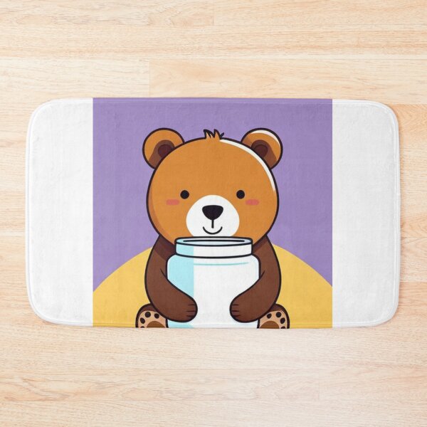 Item preview, Art - Kawaii Style Bear, Modern Digital Illustration designed and sold by World-Pets.