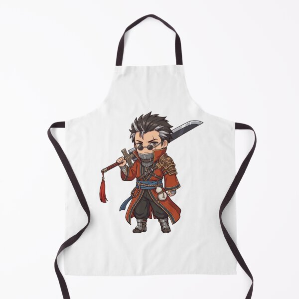 Item preview, Chibi Auron designed and sold by Solace Sparkles.