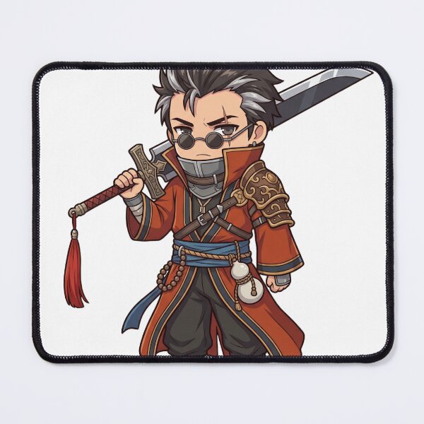 Item preview, Chibi Auron designed and sold by Solace Sparkles.