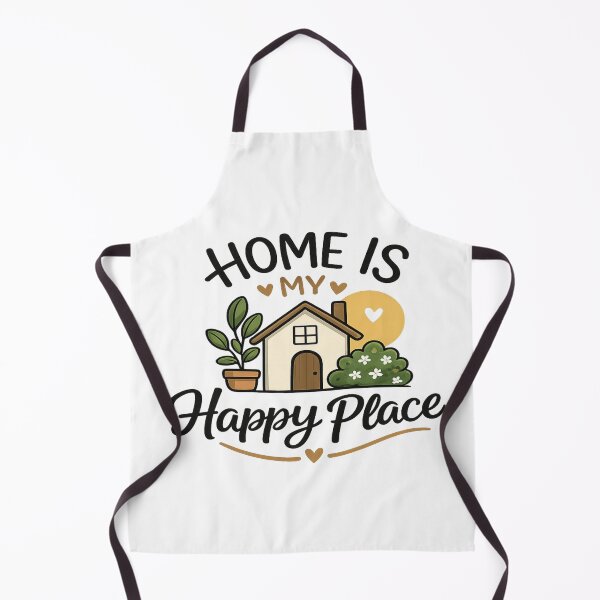 Item preview, Home Is My Happy Place | Cozy Home Aesthetic Sticker designed and sold by Genzfirevibes.