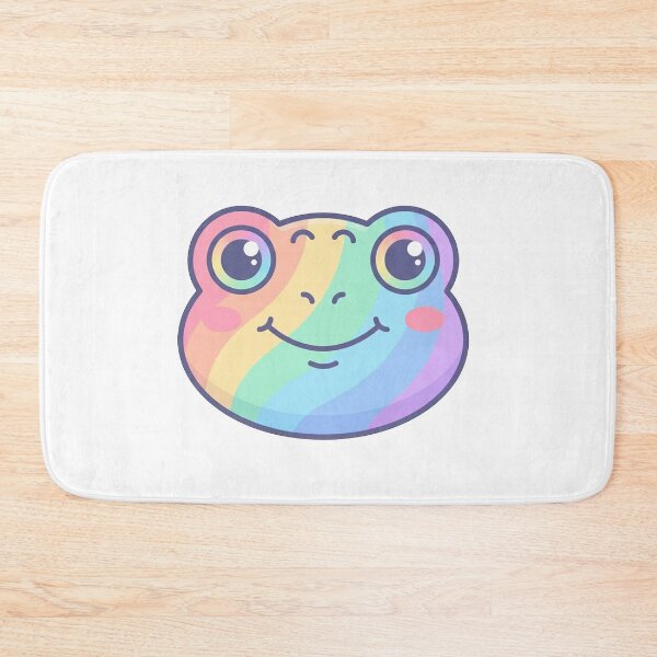 Item preview, Pastel Rainbow Kawaii Frog designed and sold by Owcomm.