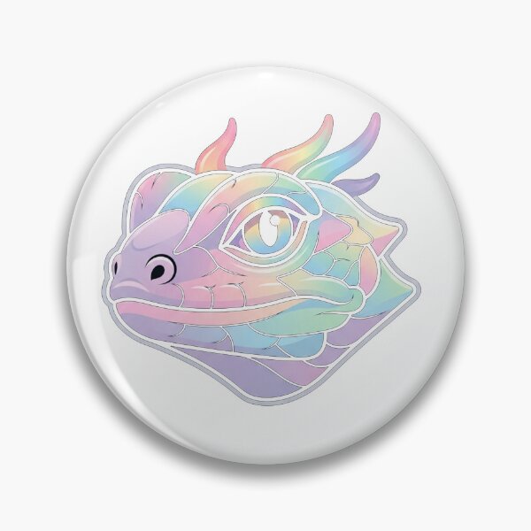 Item preview, Pastel Iridescent Dragon Head designed and sold by Owcomm.
