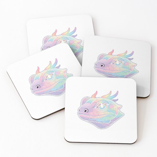 Item preview, Pastel Iridescent Dragon Head designed and sold by Owcomm.