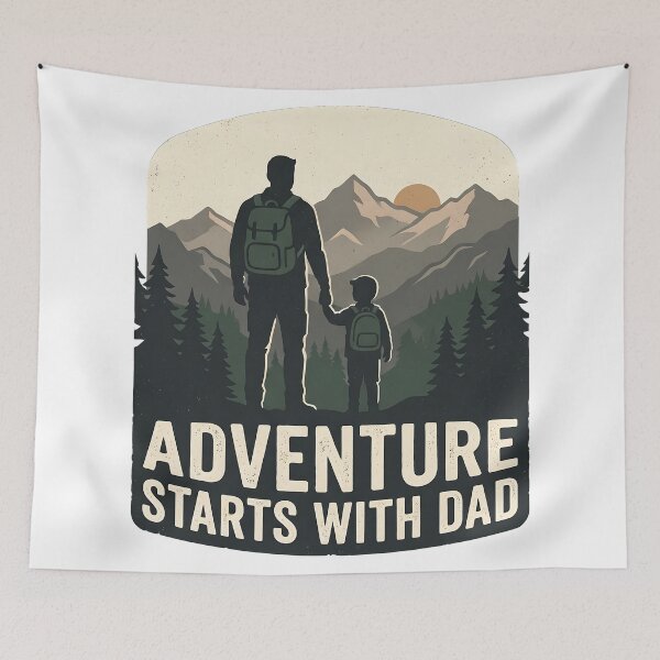 Item preview, Adventure starts with DAD designed and sold by Dot1001.