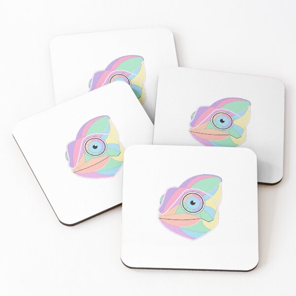 Item preview, Pastel Geometric Chameleon designed and sold by Owcomm.