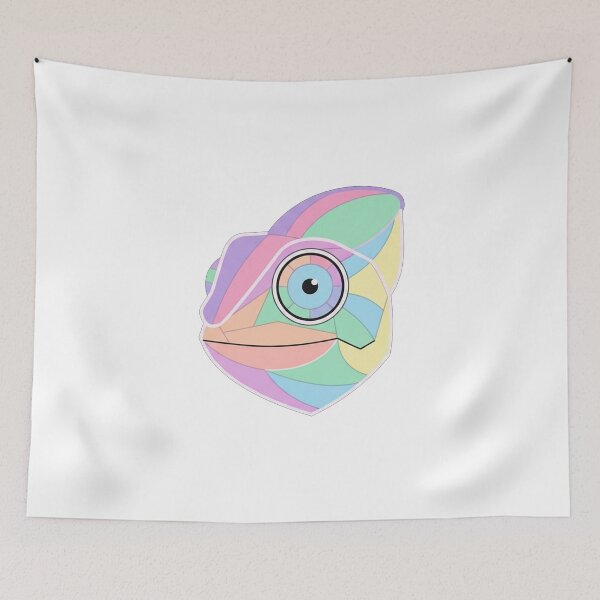 Item preview, Pastel Geometric Chameleon designed and sold by Owcomm.